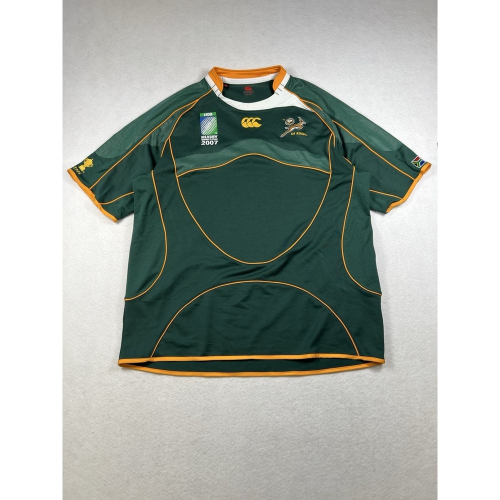 South Africa rugby jersey 2007 shirt Canterbury size XXL